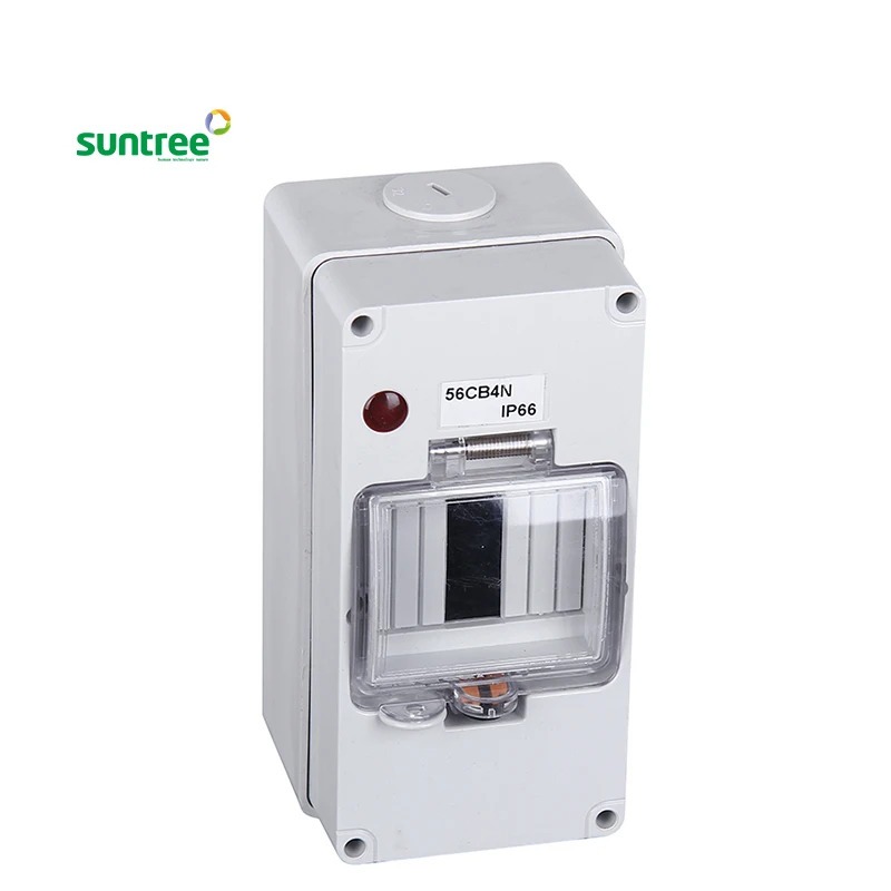 56CB4N กล่องมินิเอเจอร์เซอร์กิตเบรคเกอร์กันน้ำ ตู้คอนซูมเมอร์ยูนิต 4P IP66 DISTRIBUTION BOX , CONSUM