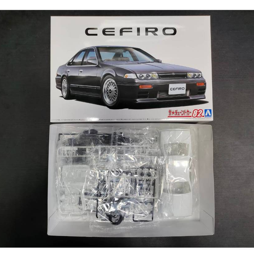 AOSHIMA TC82 1/24 A31 CEFIRO '91 AERO CUSTOM (โมเดลรถยนต์ Model DreamCraft)