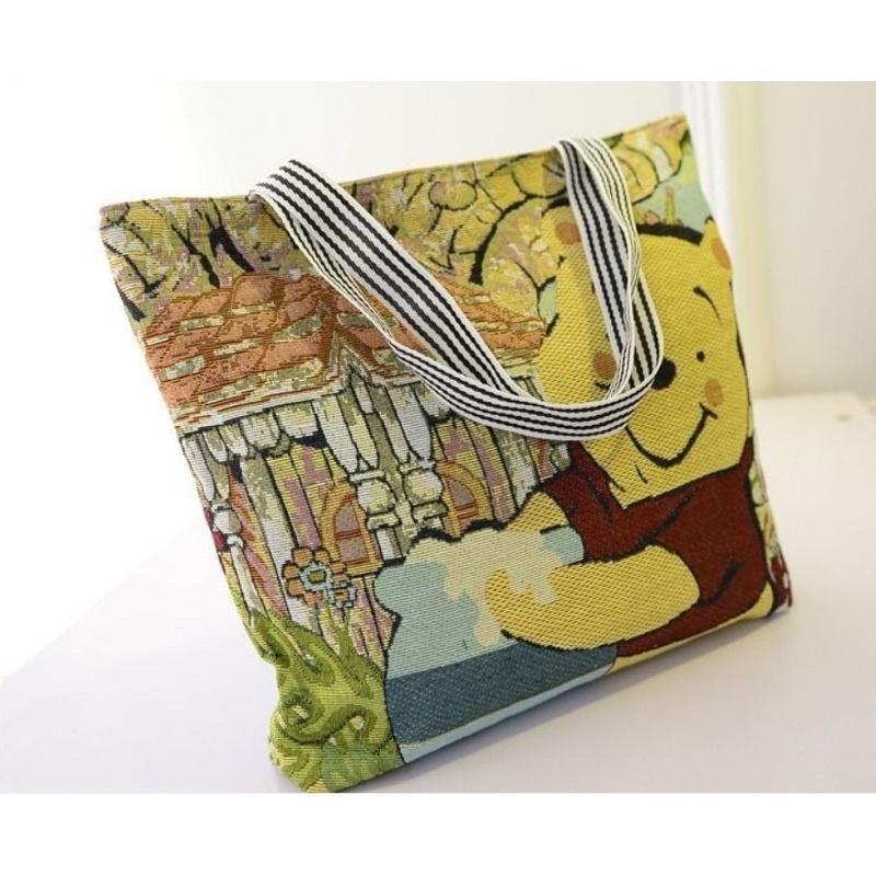 BBAG - กระเป๋าผ้าสะพายข้างลายการ์ตูนสายสั้น 2023 กระเป๋าผ้า(สะพายข้าง)A01 - รูปที่ 2