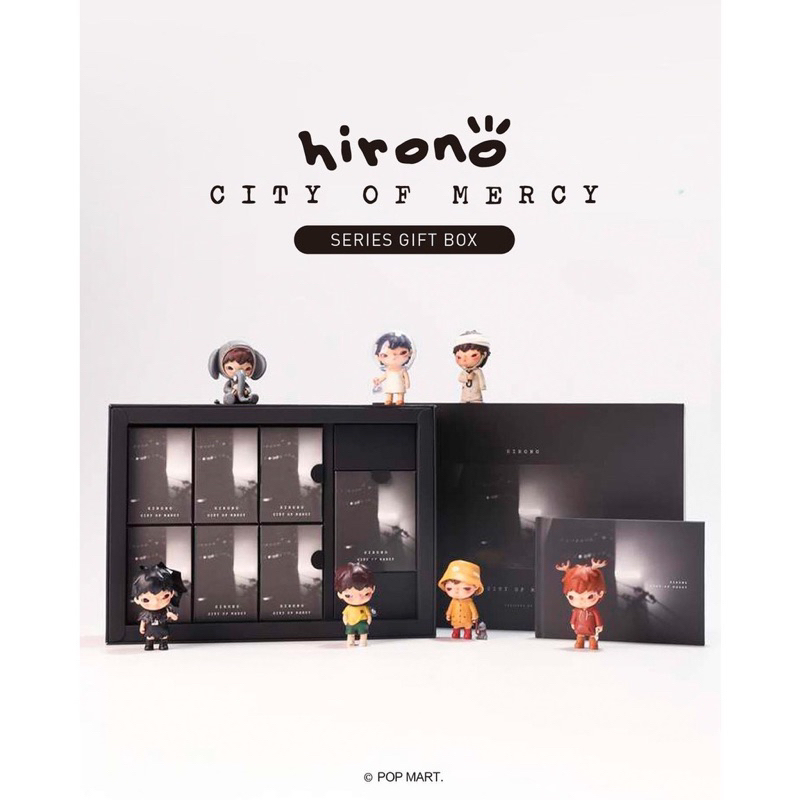 [พร้อมส่ง] Hirono V3 City of Mercy Series Gift box กล่องดำ🖤ของใหม่ในซีลลุ้นซีเครท