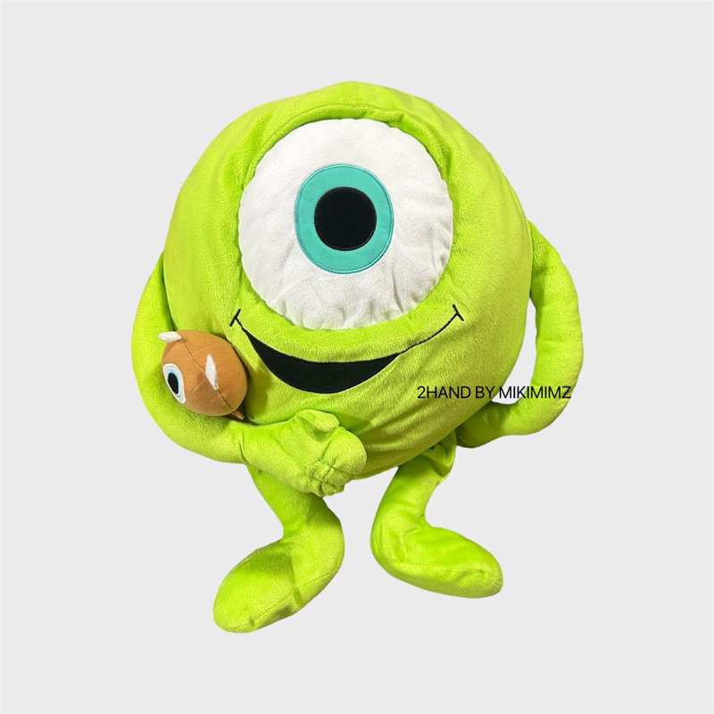 ตุ๊กตา Mike Wazowski Monster University Disney Pixar มือสอง