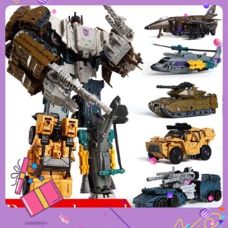 🚀จัดส่งทันที🚀หุ่นยนต์แปลงร่าเป็นรถได้ หุ่นยนต์แปลงร่าง รถแปล…