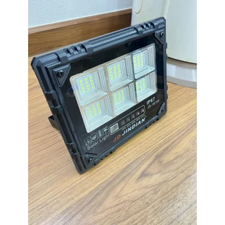 JD ของแท้100% โคมไฟโซล่าเซลล์ รุ่นใหม่! 100W 200W 300W 500W สปอร์ตไลท์ ไฟโซล่าเซลล์ โคมไฟ พลังงานแสงอาทิตย์