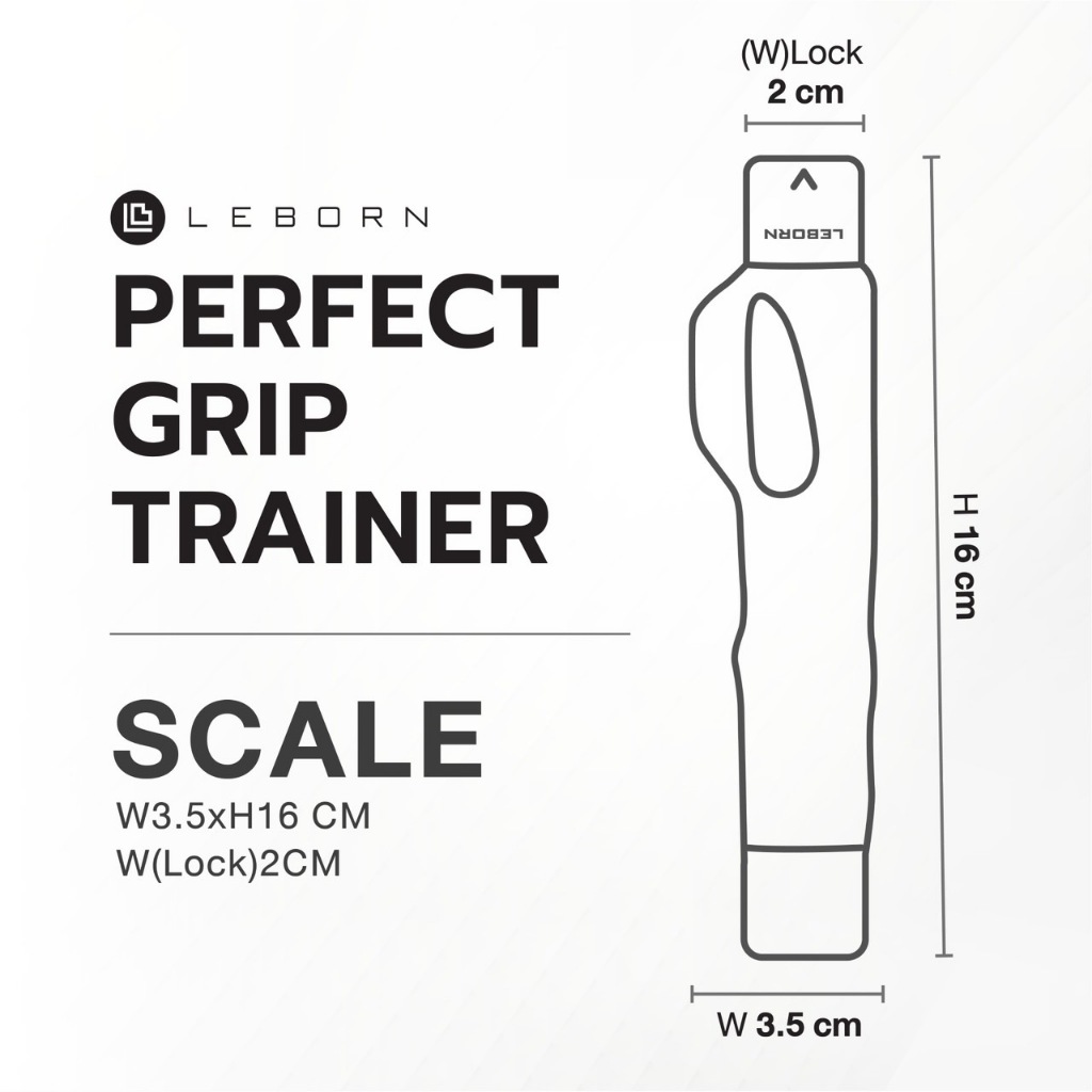 LEBORN Perfect Grip Trainer อุปกรณ์ฝึกสอนการจัดกริพ