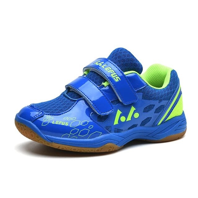 LEFUS BADMINTON SHOES - L1086 รองเท้ากีฬาเด็ก สีน้ำเงิน