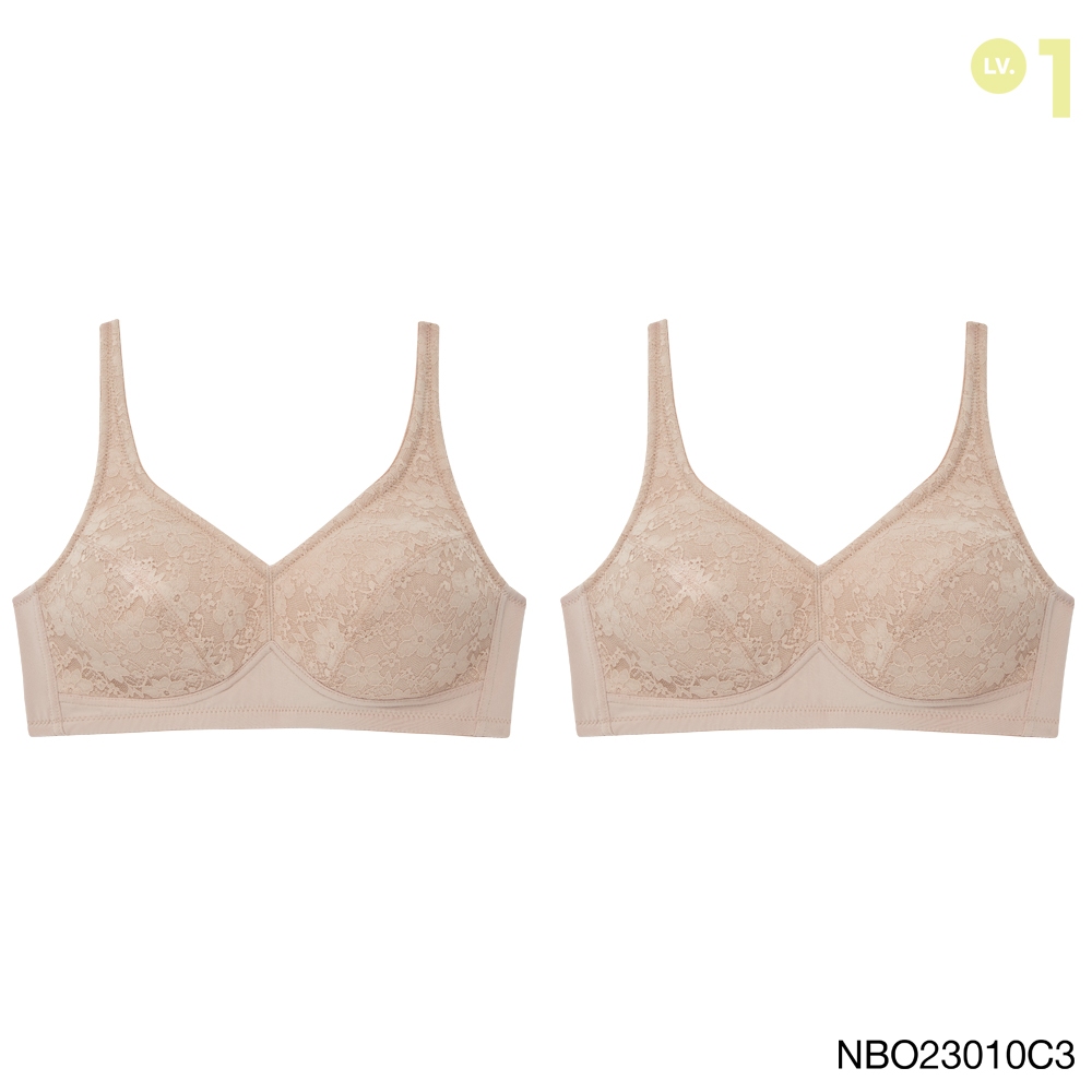 [Online Exclusive] Sabina เสื้อชั้นใน Invisible Wire (Set 2 ชิ้น) รุ่น Function Bra รหัส NBO23010C3 สีเนื้อเข้ม