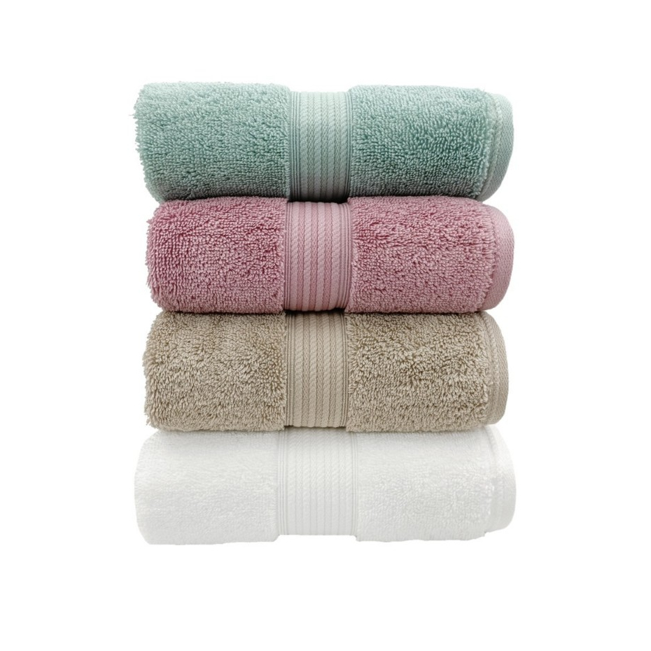 SANTAS ผ้าขนหนู รุ่นSUPIMA ดีไซน์ GROOVE