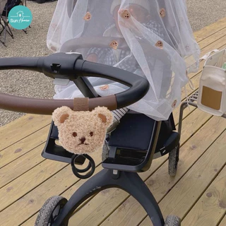 ตะขอแขวนรถเข็น 🧸 ตะขอแขวนของ ลายหมี ที่แขวน รถเข็น