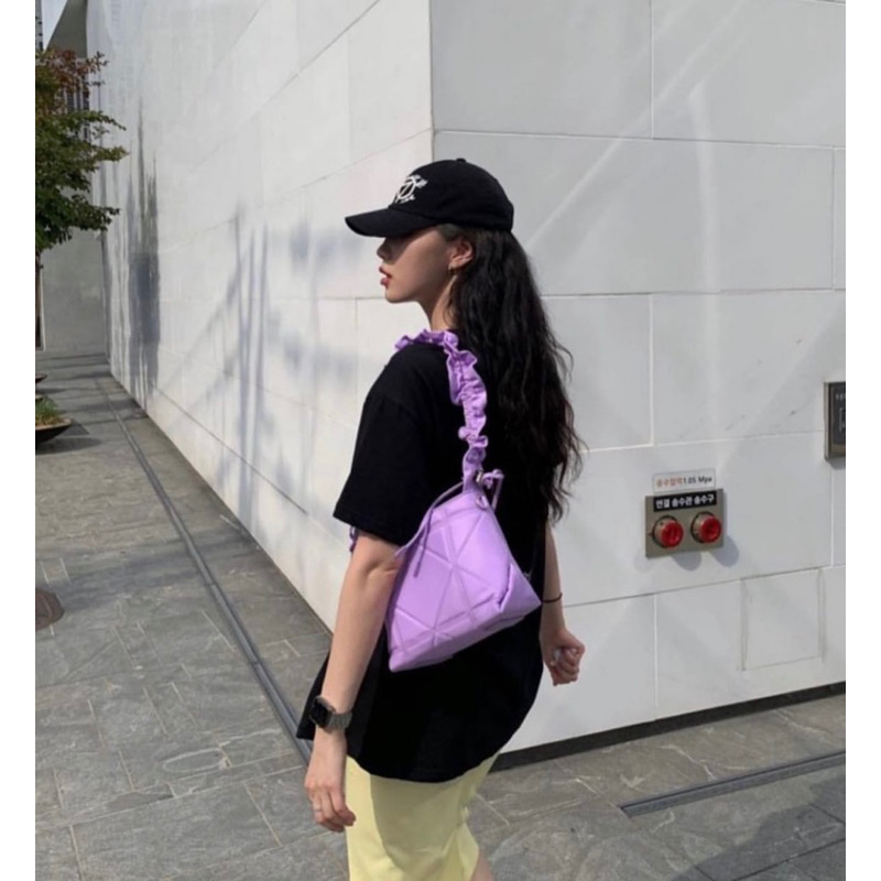 Carlyn Reeve mini กระเป๋าสี Violet  พร้อมส่ง🇹🇭