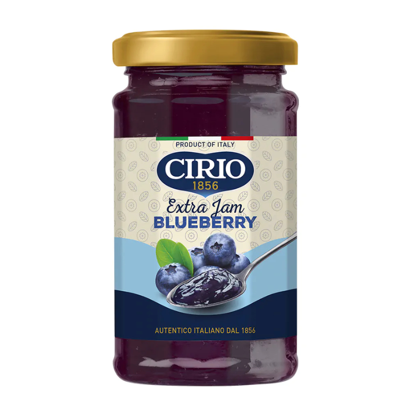 ซิริโอ้ แยม บลูเบอร์รี่ 280 กรัม - Blueberry Jam 280g Cirio brand