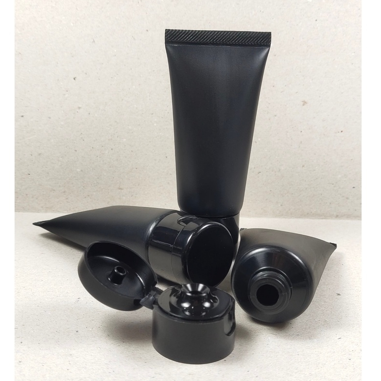 หลอด 30 กรัม สีดำ เคลือบด้าน  ขายเป็นชุด 20ชิ้น 50ชิ้น 100ชิ้น (30x80x8) - รูปที่ 2