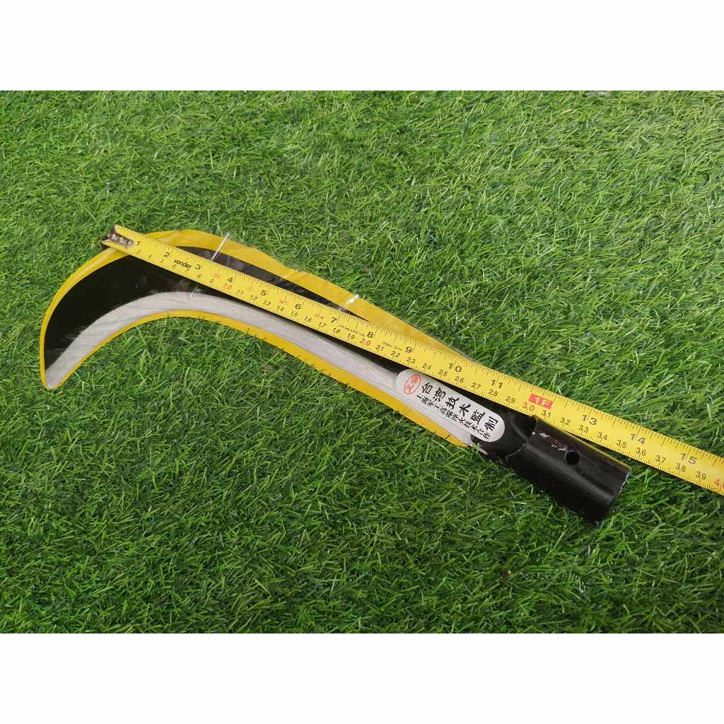 เคียวจีนบ้องเบตงยาว14นิ้ว หนาคมทน ต่อด้ามได้ ขอชักตองบ้อง รูปที่ 2