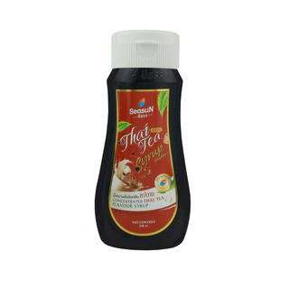ไซรัปหญ้าหวาน Sugar free syrup ตราสีสรร SEASUN ขนาด 320 ml.