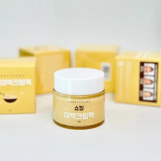 Labelyoung Shocking Vitamin Milk Whitening Cream 55g ครีมหน้าสด ช่วยมอบความชุ่มชื่น ลดเลือนจุดด่างดำ ฝ้า