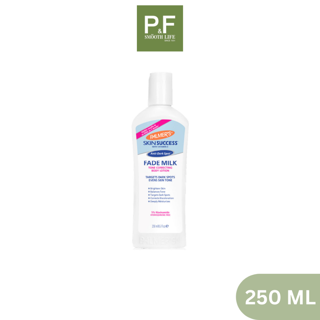 PALMER'S SKIN SUCCESS FADE MILK BODY LOTION 250 ML โลชั่นช่วยลดรอยด่างดำให้ผิว ผิวกระจ่างใส สีผิวสม่