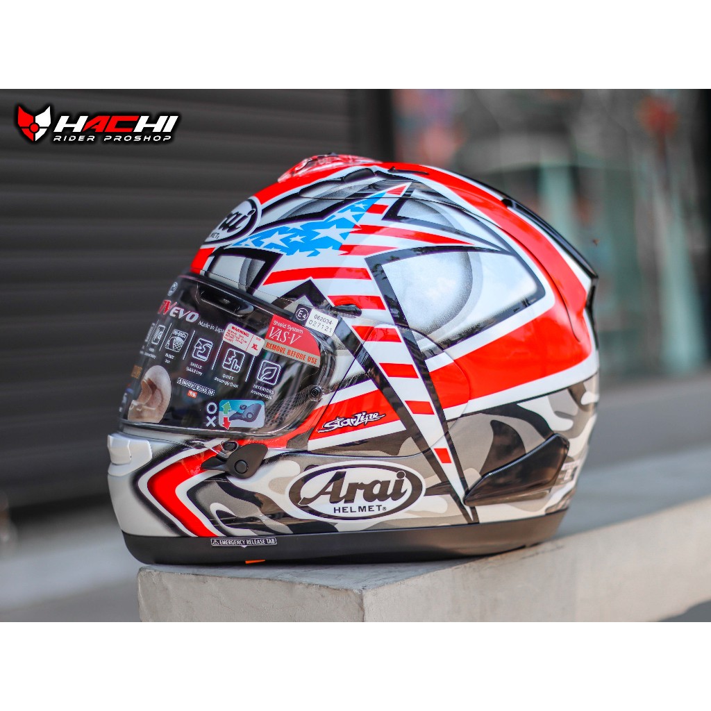 ARAI RX-7V EVO - Hayden Laguna