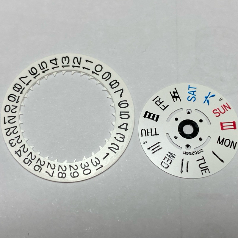 Seiko day date wheel 4R36 NH36 7S26 7S36