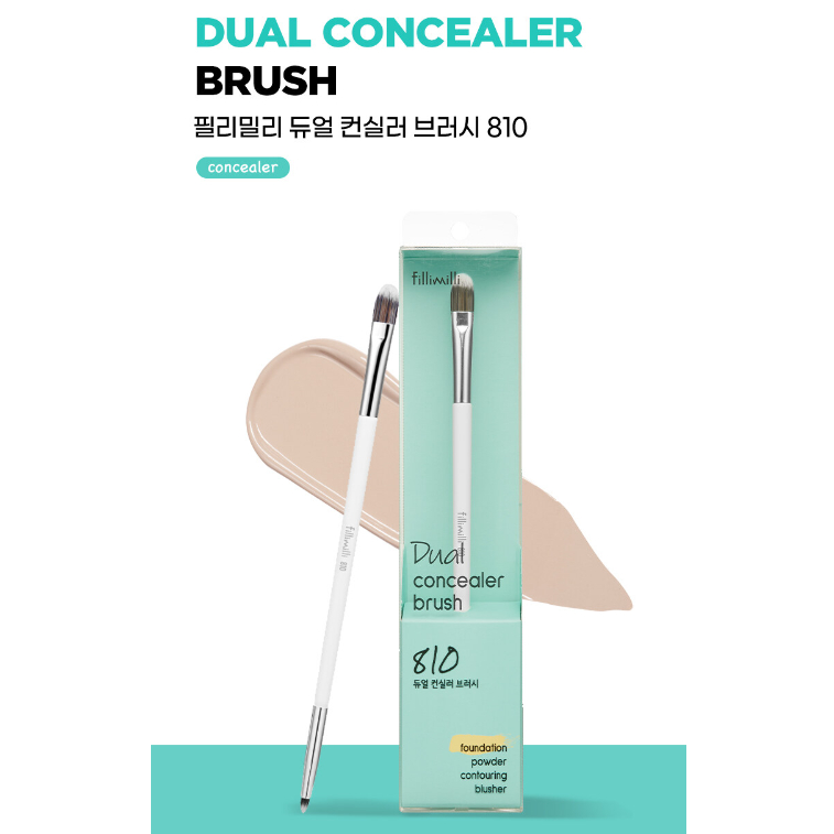 (พร้อมส่ง) Fillimilli 810 Dual Concealer Brush แปรงลงคอนซิลเลอร์ รองพื้น
