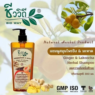 Chivavithi Herbal Shampoo 300ml. / Conditioner 300ml ชีววิถี แชมพูสมุนไพร 300มล. /ครีมนวดสมุนไพร 300มล.