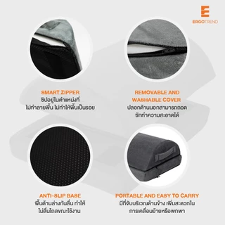 Ergotrend ที่พักเท้าปรับระดับได้เพื่อสุขภาพ รุ่น LAYER FOOTREST