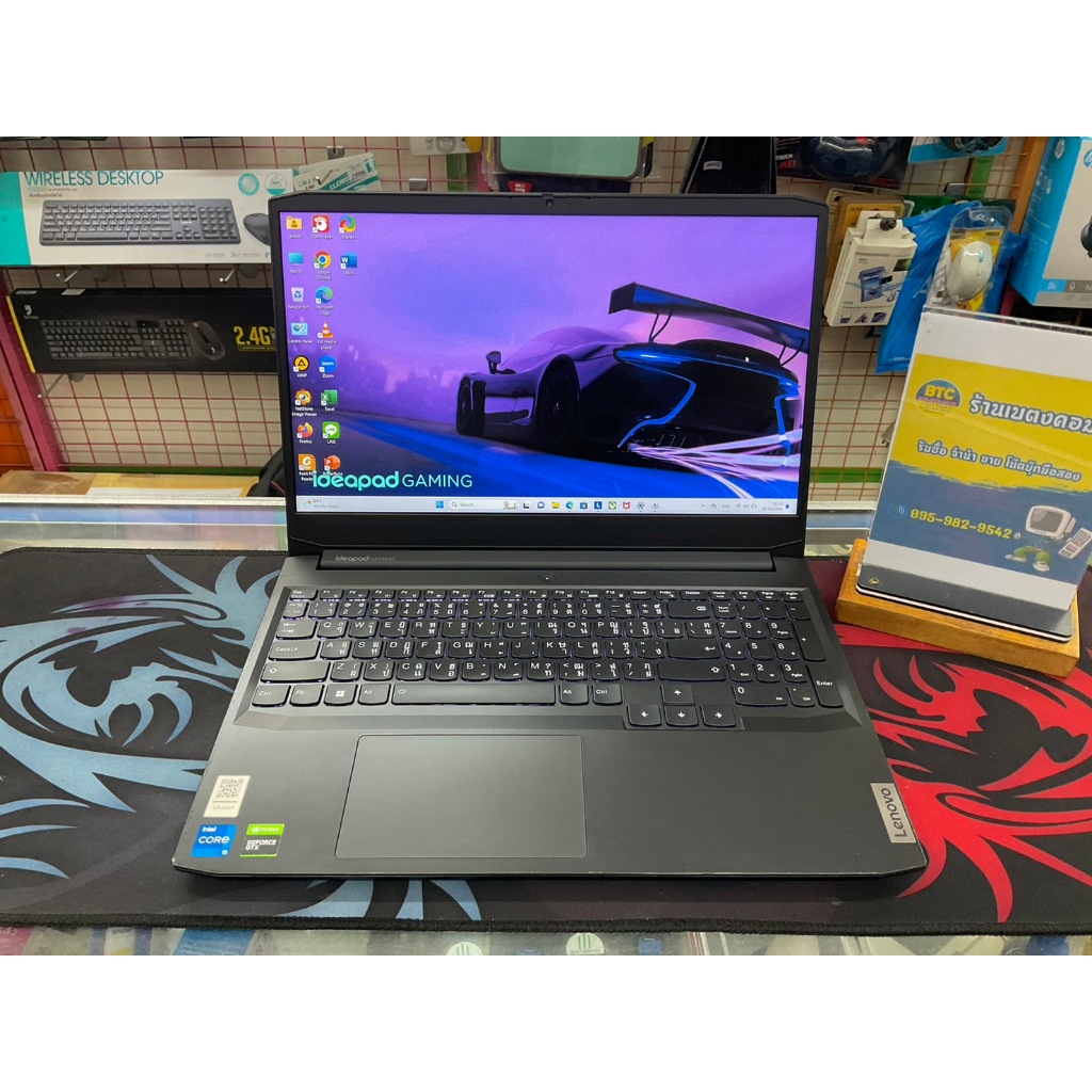 Lenovo IdeaPad Gaming 3 15IHU6-82K1019LTA มือสอง