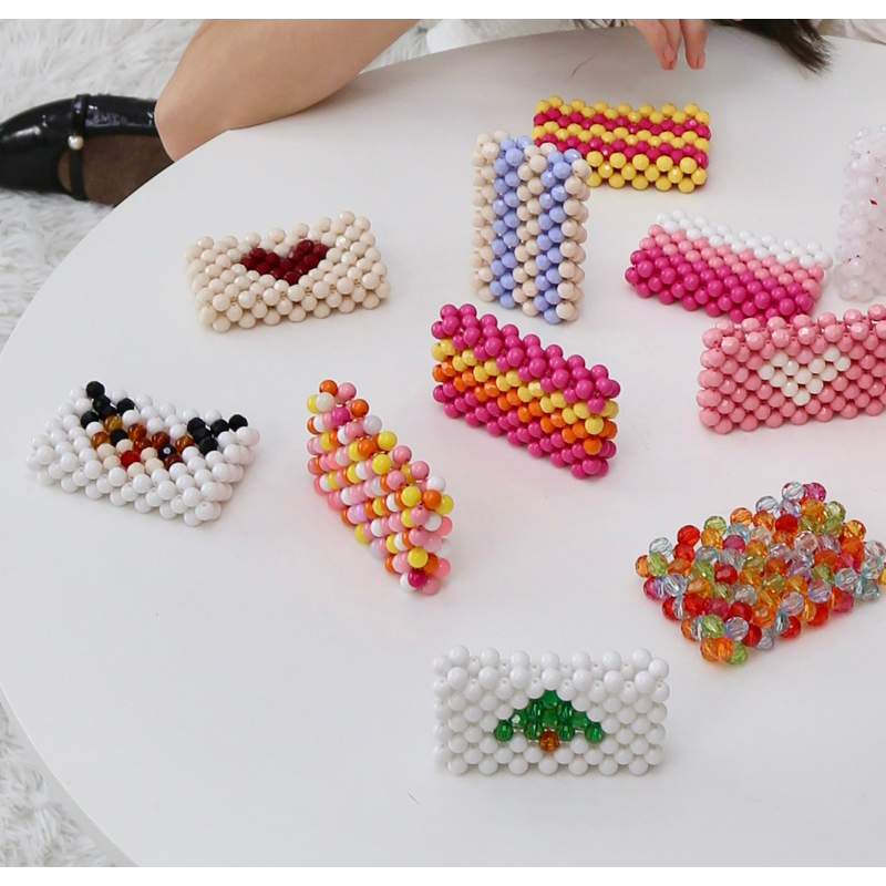 กระเป๋าลูกปัด cardholder beaded-bag กระเป๋าใส่บัตร