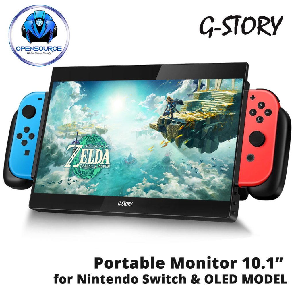 [พร้อมส่ง ล๊อตพฤษภา]Nintendo: Portable Monitor 10.1" FHD for Nintendo Switch&amp;OLED Model หน้าจอพกพา G-Story
