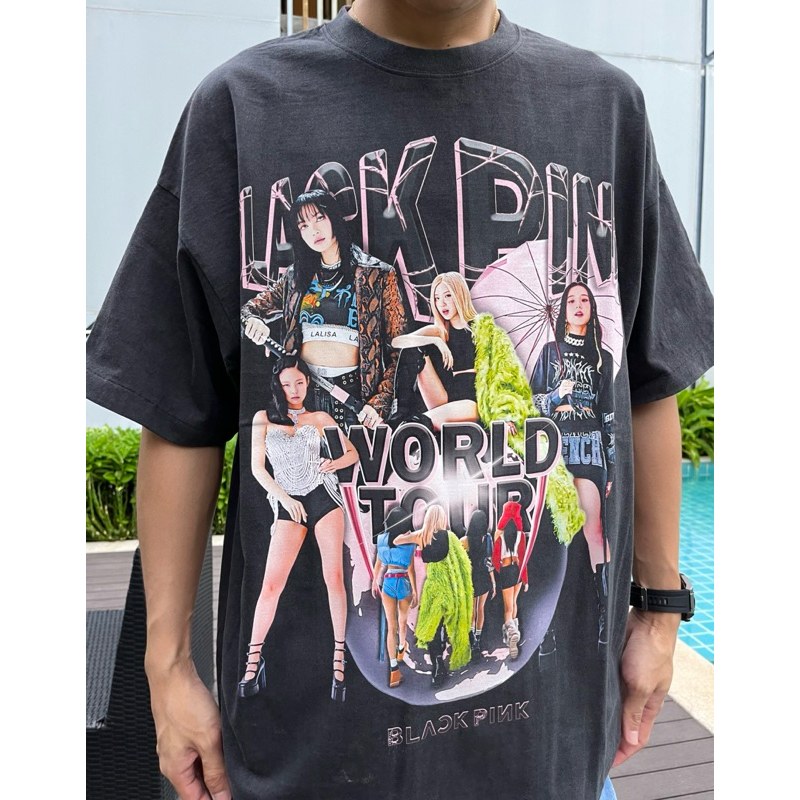 เสื้อ Born Pink 🩷🖤 | Joyboy Bootleg สกรีน DTG