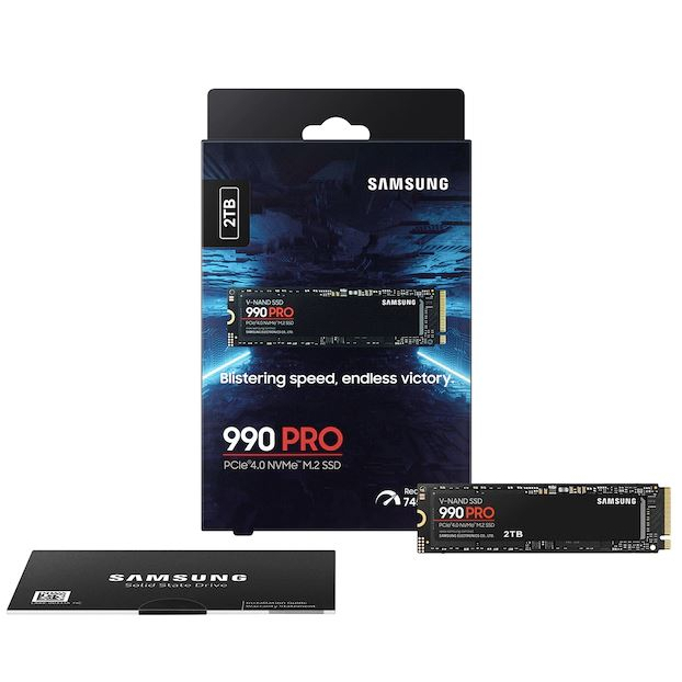 SSD SAMSUNG 990 PRO M.2 2TB : MZ-V9P2T0BW