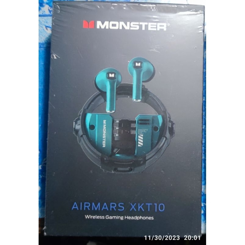 หูฟัง TWS bluetooth 5.2 Monster Airmars XKT10 มือสอง ครบกล่อง