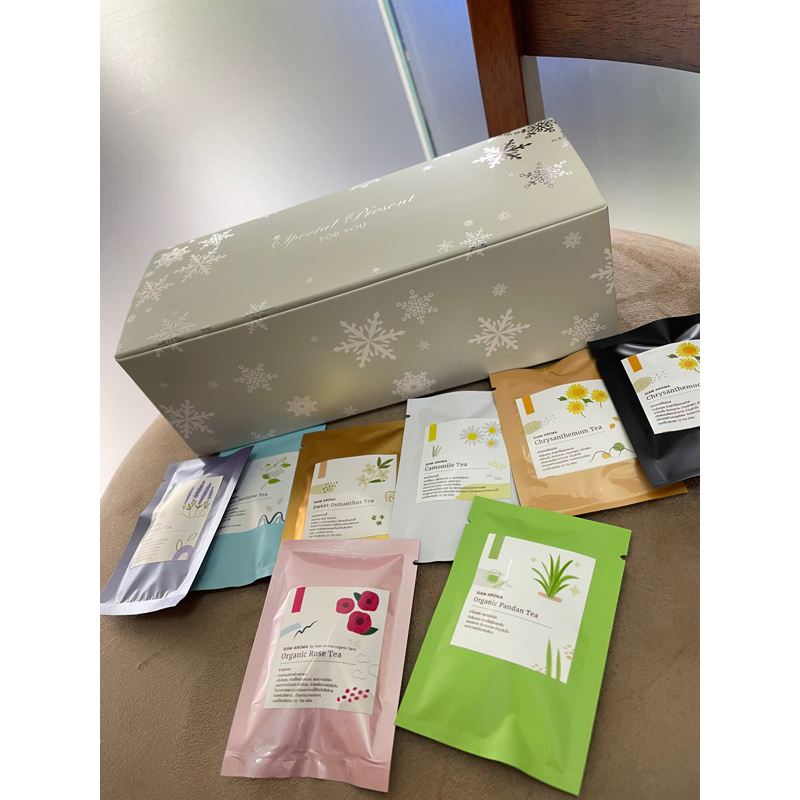 SETของขวัญชาซอง Herbal Tea Bag Siam Aroma