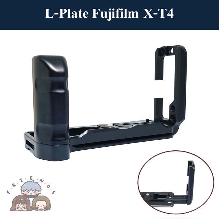 L-PLATE สำหรับ Fujifilm X-T4 / L PLATE Fujifilm XT4 / Fujifilm XT4 HAND GRIP / Fujifilm XT4 L BRACKE