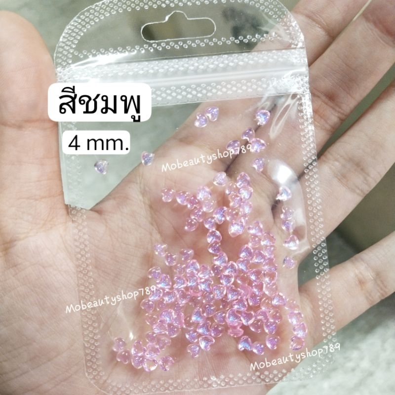 100 หัวใจ หัวใจตกแต่งเล็บ หัวใจติดเล็บ