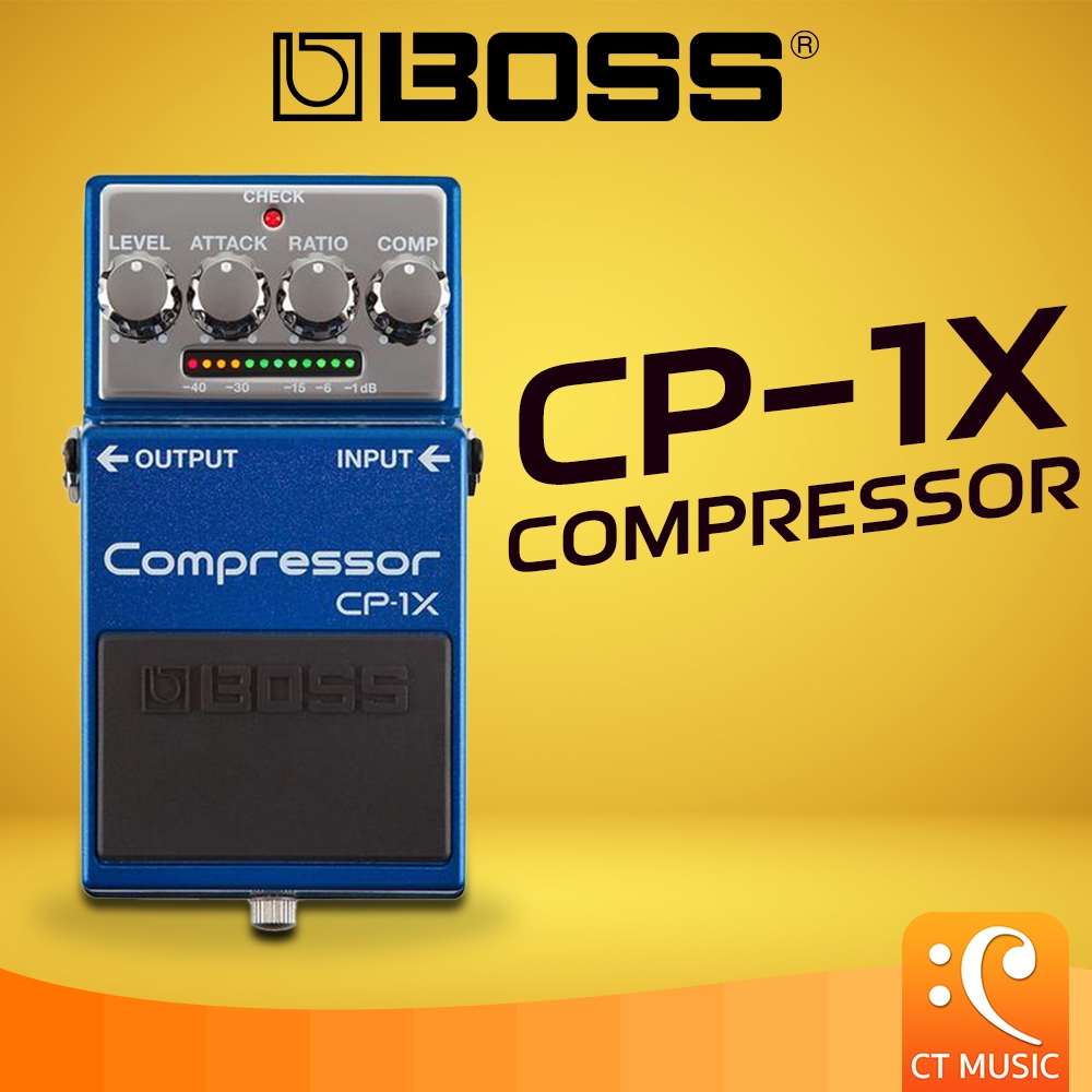 Boss CP-1X Compressor เอฟเฟคกีตาร์ Guitar Effect Boss CP1X