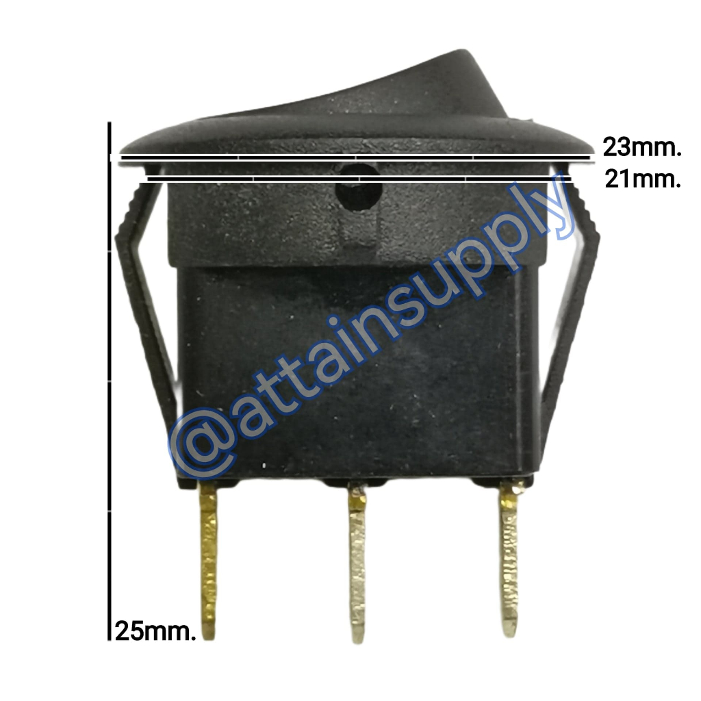 แพ็ค2ชิ้น สวิทช์กระดก กลม-ไฟจุด 12V/3ขา *มีไฟ-สีเขียว /KCD1 สวิทช์กระดกไฟLED จัดส่งเร็ว มีสินค้าพร้อมส่งค่ะ ราคา ถูกที่สุด ดีลบีเคเค แกลเลอรีภาพที่ 3