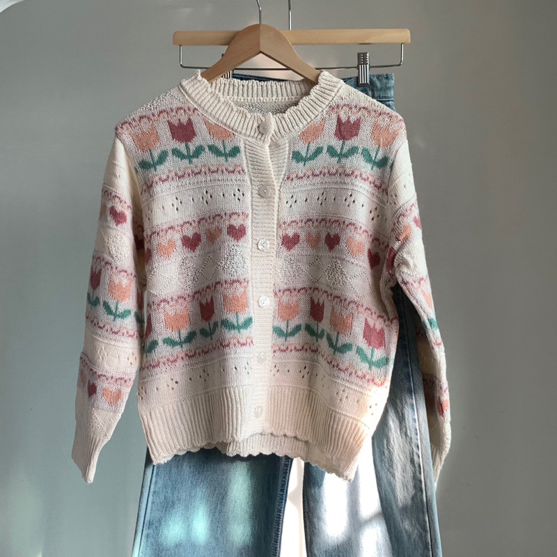 tulip cadigan🌷✨ |socheap.store