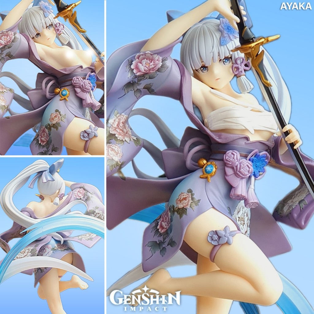 Figure Hobbybeat Genshin Impact เกนชิน อิมแพ็คท์ Kamisato Ayaka อายากะ คามิซาโตะ Frostflake Heron Ki