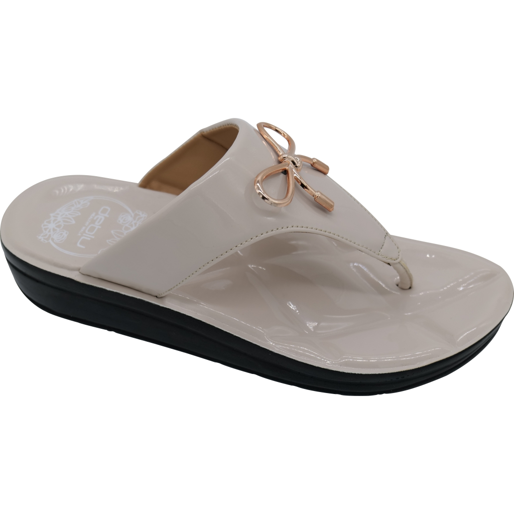 NFshoes ถูกสุด! รองเท้าแตะหญิง หูคีบ ติดโบว์ เพื่อสุขภาพ Deblu เดอบลู รุ่น L9403 ไซส์ 36-41 พื้นนุ่ม เบา ใส่สบาย
