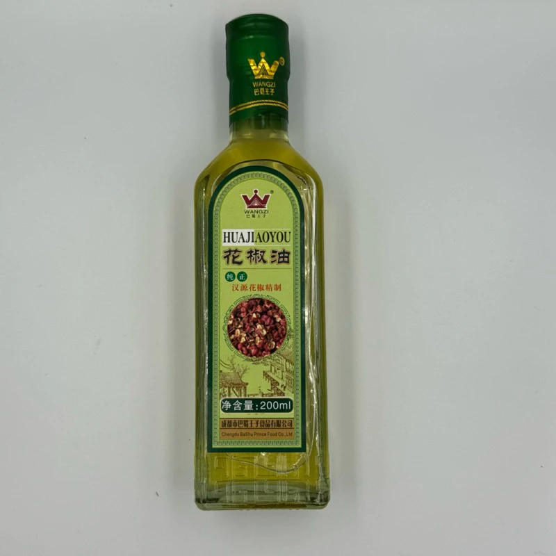 น้ำมันฮวาเจียว น้ำมันชา น้ำมันชาลิ้น หม่าล่า 200ml