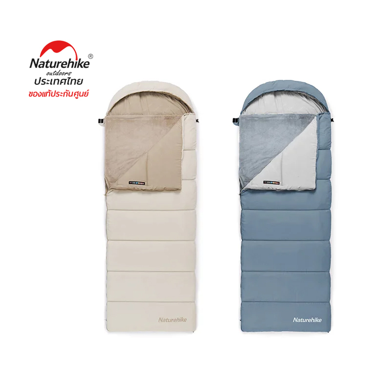 Naturehike Thailand ถุงนอน Envelope hooded cotton sleeping bag