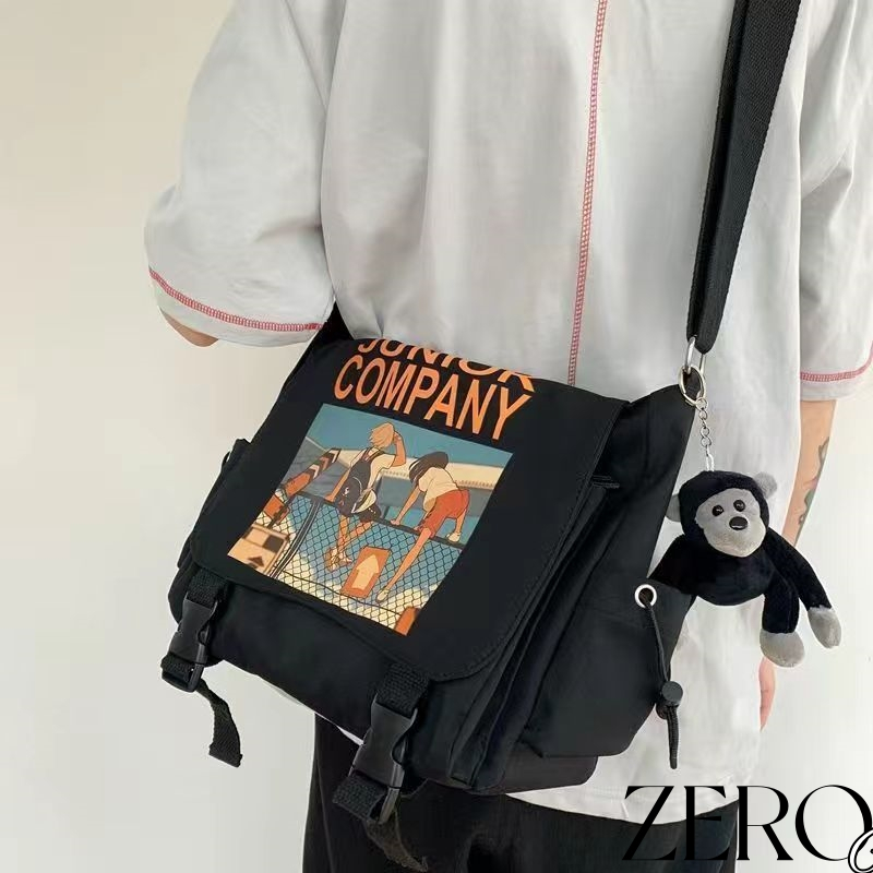 กระเป๋าสะพายข้าง ผู้ชายแบรนด์น้ำฮาราจูกุกระเป๋าสะพายข้างนัก