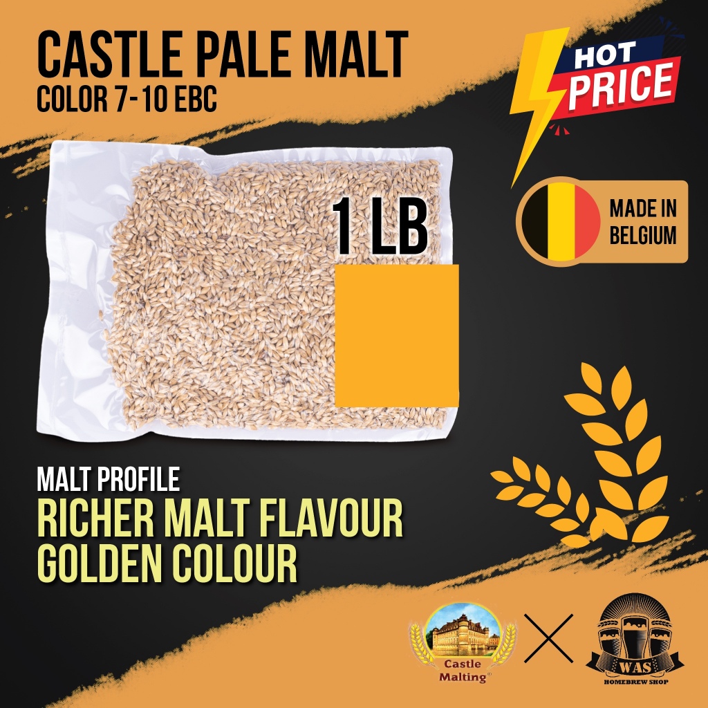 Castle Malt Pale 7-10 EBC 1 Lb