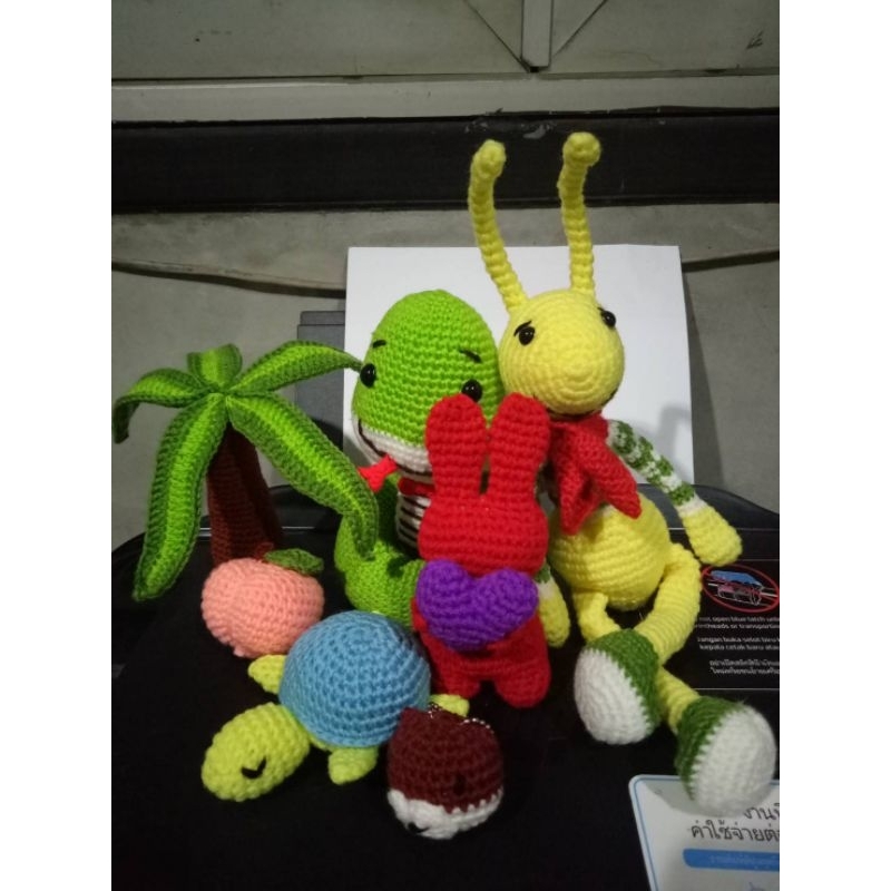 ตุ๊กตากัซไหมพรม(GOT7)(7ชิ้น)