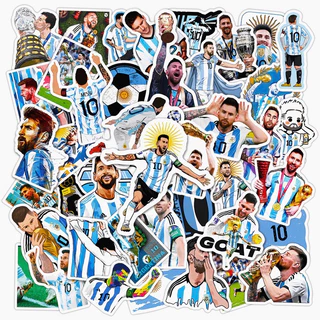 สติ๊กเกอร์ Messi 667 เมสซี่ 50ชิ้น ฟุตบอล บาร์ซ่า psg บาซ่า แมนยู แมนซิตี้ อาเซนอล เชลซี liverpool เสื้อ บอล ronaldo