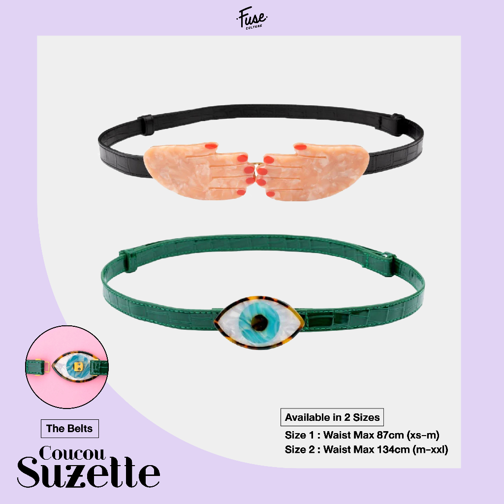 Coucou Suzette Belt เข็มขัดปรับขนาดได้พร้อมส่งจากฝรั่งเศส