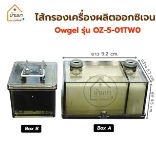 Owgels Air Filter ไส้กรองเครื่องผลิตออกซิเจน โอเจลล์ รุ่น OZ…
