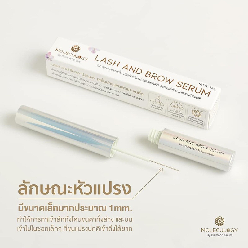 Moleculogy : Lash & Brow Serum (แลช แอนด์ บราว เซรั่ม ผลิตภัณฑ์บำรุงขนตาและขนคิ้ว)