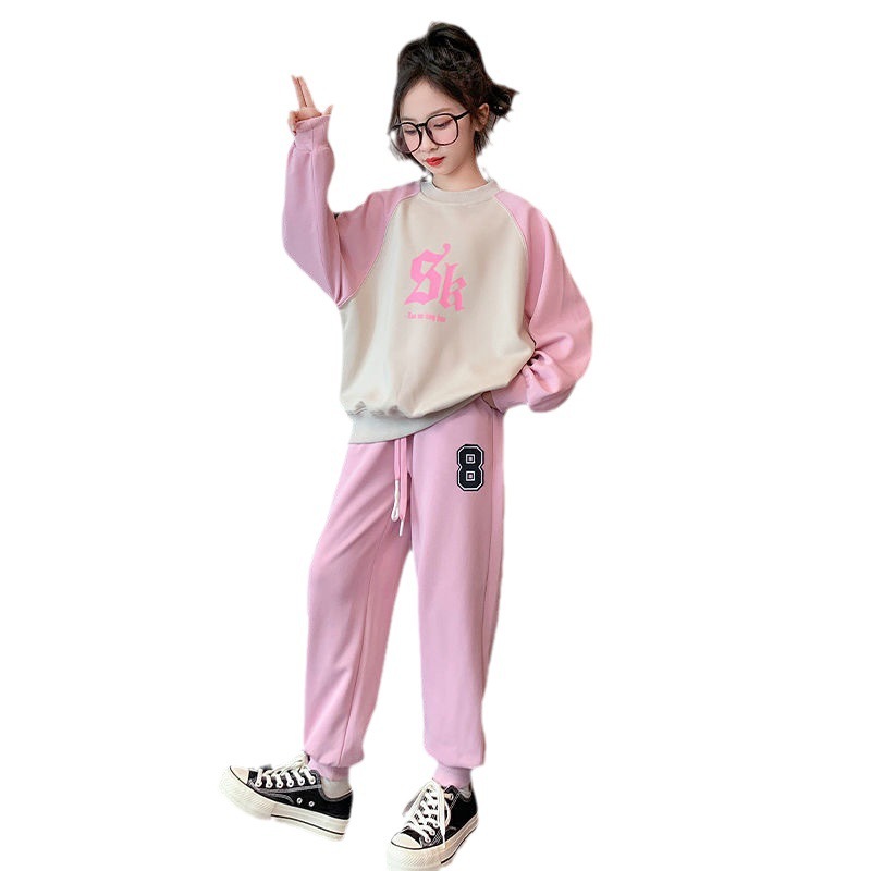 KIDSZONE ชุดเซ็ตเด็ก 2 ชิ้น เสื้อแขนยาว+กางเกงขายาว รุ่น A1602