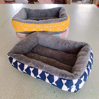 เบาะนุ่ม ที่นอนแบบเตียง Pet Bed ที่นอนสัตว์เลี้ยง นุ่มนิ่ม ที่นอนแมว เตียงสุนัขสัตว์เลี้ยง กรงสัตว์เลี้ยง