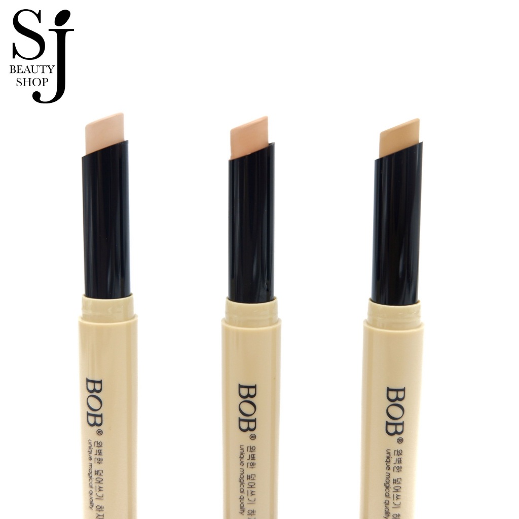 BOB Cover Stick Magic Touch คอนซีลเลอร์ชนิดแท่ง พร้อมหัวแปรงเกลี่ยในตัว